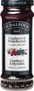 Cranberry-Heidelbeeren