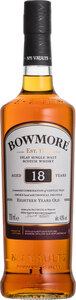 Bowmore Single Malt Scotch Whisky 18 Years